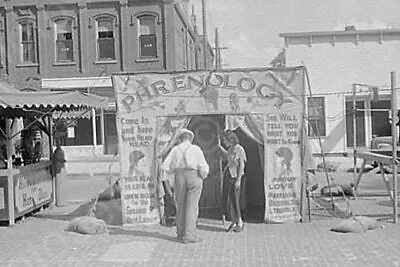 Ohio Phrenology Head Fortune Teller Classic 4 By 6 Reprint Photograph 1930s • $10.93