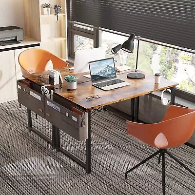 ODK Study Computer Desk 40 Inch Home Office Writing Small Desk Modern Simple . • $59.96