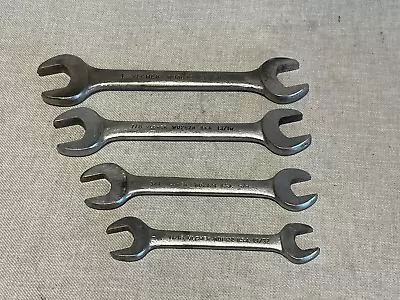 Set Of 4 Vlcheck Open End Wrenches - Nos. W03032 2628 2024 1922 - 19/32 - 1   • $2.80