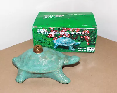 Vintage Jobar's Verdigris Brass Turtle 19030 Lawn Garden Sprinkler 7.3  Long • $25