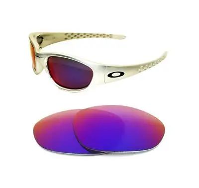 New Polarized Light Red Replacement Lens For Oakley Vintage Xx Ten Sunglasses • £22.99