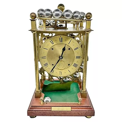 *stunning* Harding & Bazeley Spherical Weight Ball Mantle Clock ** Working ** • $2871.91