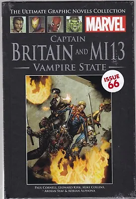 MARVEL CAPTAIN BRITAIN And MI13 VAMPIRE STATE NEW HARDBACK GRAPHIC NOVEL • £9.99