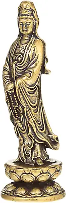 Mini Guan Yin StatueTiny Quan YinKwan YinKuan YinCute Guan Yin Mother Buddha • $7.59
