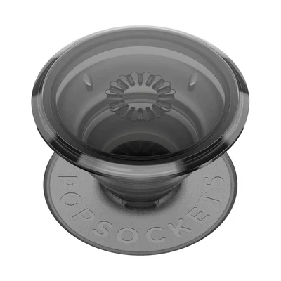 $16.95 • Buy PopSockets PopGrip Phone Grip Stand Mount Holder Swap - Translucent Black Smoke