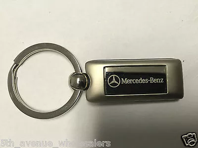  Merceds Benz Silver Tone Key Ring Holder • $28.49