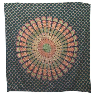 Peacock Mandala Bedspreads • £14.99