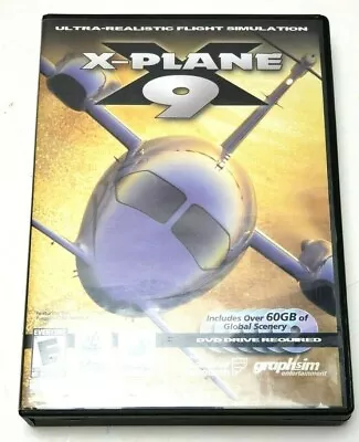 X-PLANE 9 PC - Airplane Flight Simulator 2009 6 DVD & Manual  • $11.77
