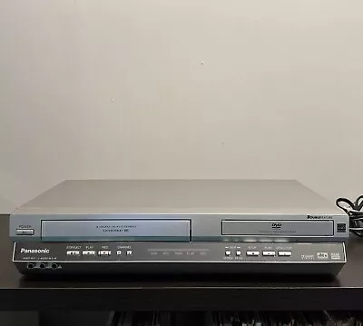 Panasonic PV-D4745S Video Cassette Recorder DVD Player 4 Head No Remote WORKS • $49.97