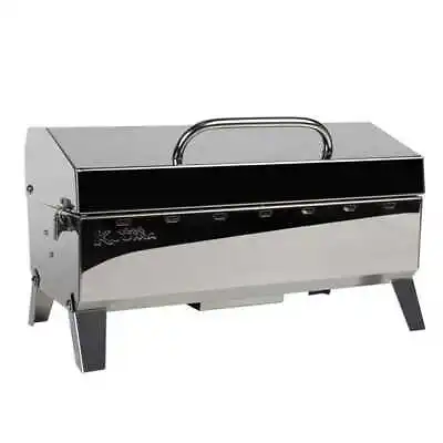 Kuuma Stow N Go 160 Barbecue Gas Grill 58130 Stainless Steel Marine Boat RV • $220.92