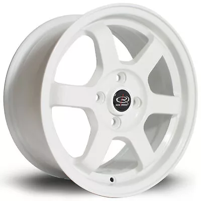 ROTA Grid Wheels 15X7 +38 4X100 White For Integra Civic Del Sol EG Miata • $660