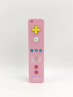 Genuine Nintendo Wii Wii U Remote Princess Peach Pink Motion Plus RVL-036  • $69.95