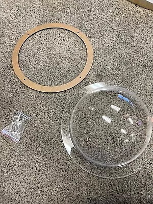 $15 • Buy Pet Dog Fence Window Cat Peek Bubble Durable Acrylic Clear Dome Window 