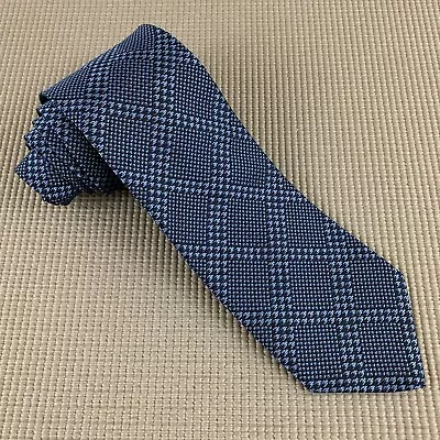 BROOKS BROTHERS Men's Diamond Houndstooth Silk Tie NEW • $24.99