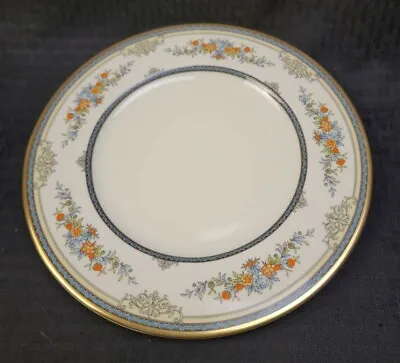 Minton Stanwood Gold Rimmed Dinner Plate 10 5/8  Bone China - Made In England  • $18.70
