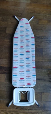 £55 • Buy Brabantia Ironing Board B Steam Iron Leaf Motif 124 X 38 CM