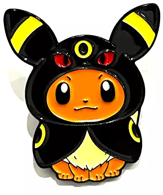 Pokémon Eevee Evolution Umbreon Pins Cosplay Poncho Pin NEW • $18.89