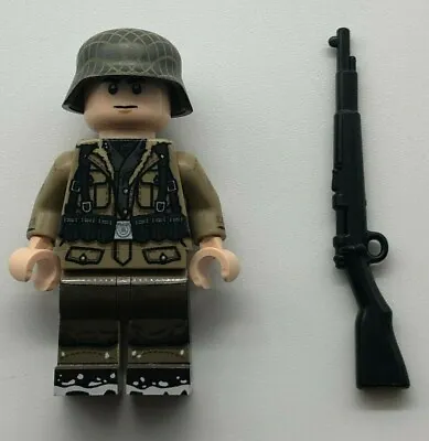 Lego Minifigure - WW2 Schutzstaffel Kharkov Solider #4 - TMC - KAR98 Body • $64.95