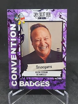 2023 Skybox Jay & Silent Bob Reboot Snoogans Convention Badges Purple  208/799 • $3.99