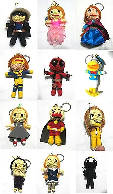 £7.19 • Buy Voodoo String Doll Charter Movie Keychain Ornament Accessory Gift # Set 11