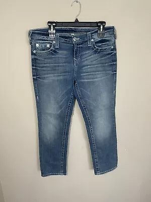 True Religion Boyfriend Fit Medium Wash Denim Jeans Size 29 • $19.99