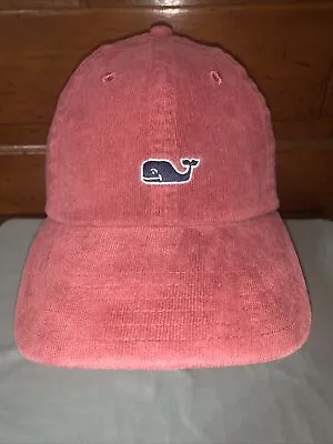 New NWT Vineyard Vines Corduroy Classic Dad Hat Rosewood Red Adult OS Strapback • $21.99
