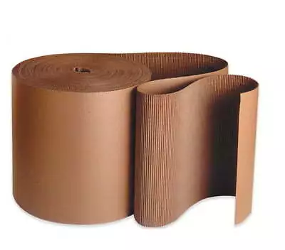 Corrugated Wrap 12  X 250' X 1/8  Thick - B Flute - Cardboard Wrap • $37.97