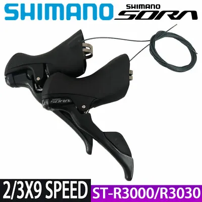 Shimano SORA ST R3000 R3030 2X9 3x9 Speed Shifter STI Dual Control Speed Road • $264.25