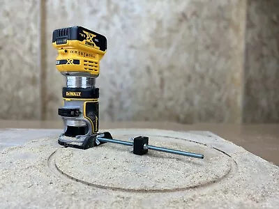 £20 • Buy Circle Jig For Dewalt DCW604NTXJ DCW604NT Cordless 20V Trimmer Router Base