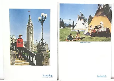 $29.75 • Buy 2 Different Canadian Pacific Railway Mountaineer Dining Car Menus C1955