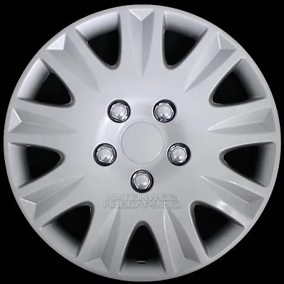 $47.99 • Buy 15  Set Of 4 Wheel Covers Hubcaps Snap On Full Hub Caps Fit R15 Tire & Steel Rim