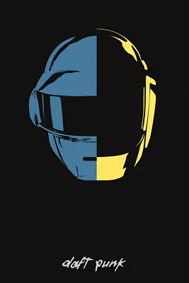 Daft Punk On The Decks Signature Movie Print Wall Art Home Decor - POSTER 20x30 • $23.99