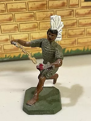 Aztec Warrior Rose Miniatures Painted Metal Soldier 54mm - Missing Shield • $14