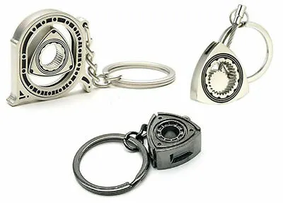 Mazda Keychain Rotary Wankel Keychains Metal Key Chain Fob RX-7 RX-8 [3 PACK]  • $9.95