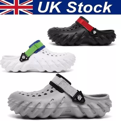 Mens Womens Crocs Shoes Summer Beach Pool Garden Hospital Nurse Slip On Shoes • £16.43