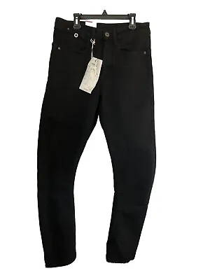 G-STAR RAW Type C 3D Tapered Jeans Men 28x32 (Measure 29x30) Black Button Fly • $51.99