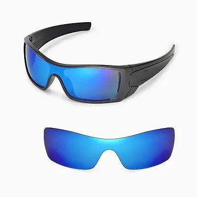 New Walleva Ice Blue Replacement Lenses For Oakley Batwolf Sunglasses • $16.99