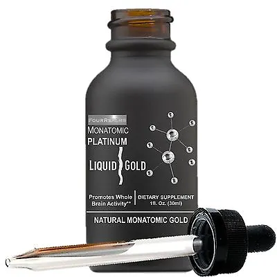 Monatomic Platinum Gold Liquid White Powder Gold Liquid Heal Dna Elixir Ormus • $59.95