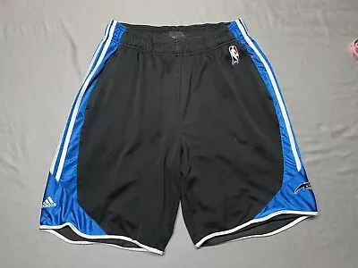 Adidas Shorts Mens Size Medium Orlando Magic NBA Athletic Basketball Black Blue • $21.99