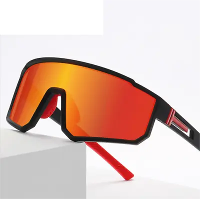 Polarized Men Sunglasses Cycling Eyewear Bicycle Glasses Mountain Sunglasses • $21.55