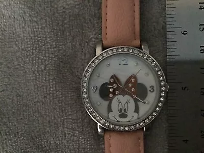 Disney Minnie Mouse Accutime Mn5002wm Watch \ Please Offer • $8.46