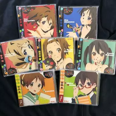 K-ON!! Character Image Songs CD 1st Part 7CDs Set Japan Yui Hirasawa • $58