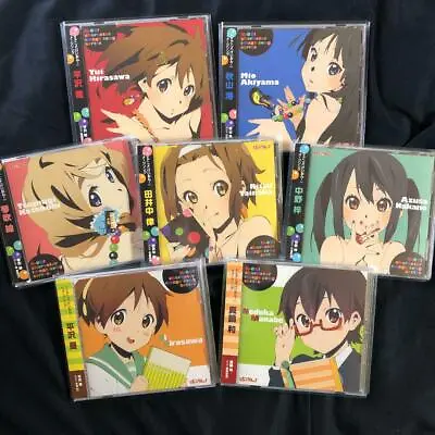 K-ON!! Character Image Songs CD 1st Part 7CDs Set  Yui Hirasawa • $57.99