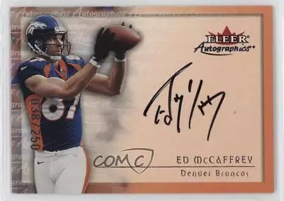 2000 Fleer Tradition Autographics Silver /250 Ed McCaffrey Auto • $29.29