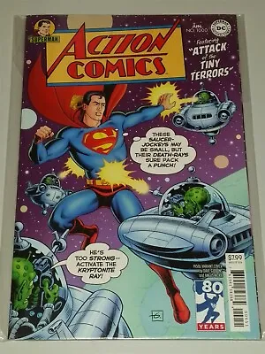 Action Comics #1000 1950s Variant Cover Nm+ (9.6) June 2018 Superman Dc Comics • £10.99
