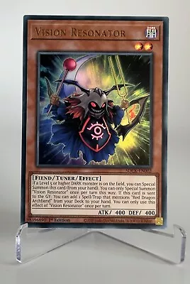 Vision Resonator - SDCK-EN002 Ultra Rare Yugioh Card • $9.75