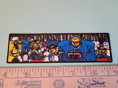 VTG 90's 101 ERIC KOSTON HOCKEY DEATH SQUAD REISSUE NOS SKATEBOARD DECK STICKER • $13.99