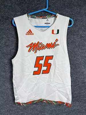 Miami Hurricanes Adidas Practice Basketball Jersey XL • $30