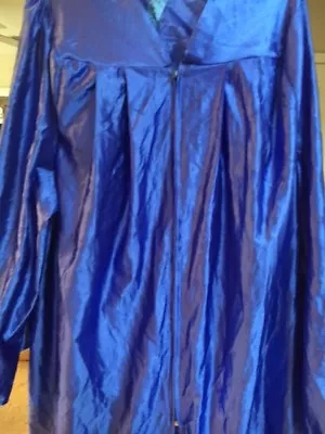  Blue Shiny Graduation  Gown Oakhall Some Generic • $14.94