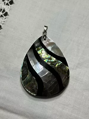 Abalone Shell Pendant • £11.99